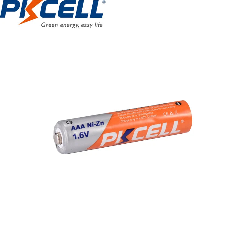 4PC  AAA Battery 900Mwh 1.6V Ni-Zn AAA Rechargeable Batteries for Flashlight Toys with 1Pcs Battery Box for AA AAA Battery