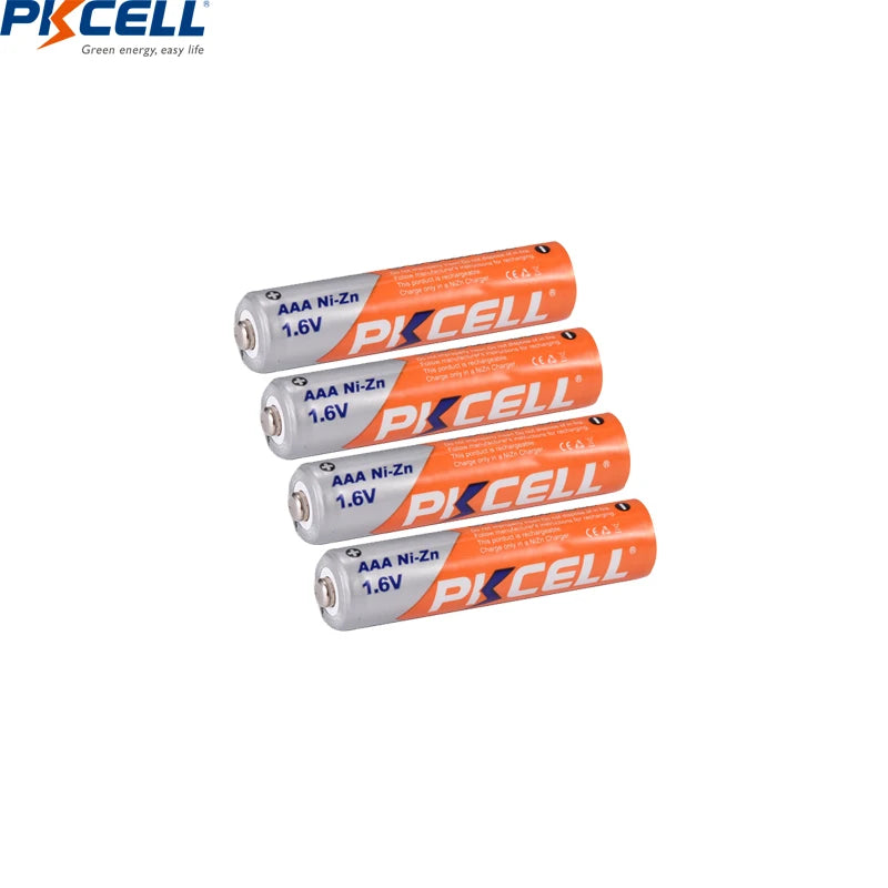4PC  AAA Battery 900Mwh 1.6V Ni-Zn AAA Rechargeable Batteries for Flashlight Toys with 1Pcs Battery Box for AA AAA Battery
